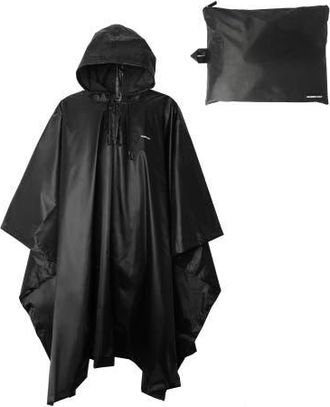 Members Only Waterproof Rain Travel Gear, Lightweight & Packable in Black at Nordstrom