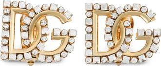 Dolce & Gabbana Orecchini Pendenti Con Logo-Donna