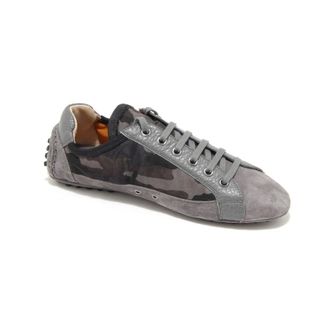 Car Shoe Sneakers, female, Gray, 3 1/2 UK, Camouflage Slip-On Shoes
