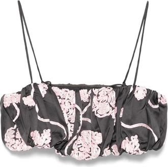 Rotate Balloon Crop Top