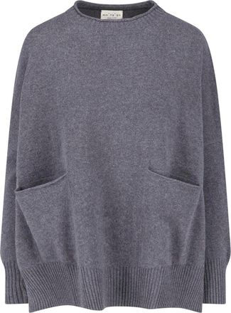 Maryya Merino Wool and Cashmere Blend Sweater