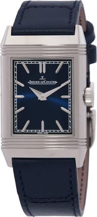 Jaeger-LeCoultre Reverso Tribute Monoface Hand Wind Blue Dial Watch Q716848J