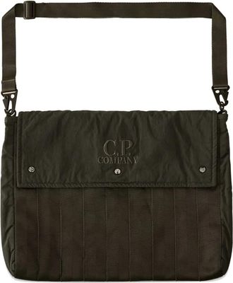 C.P. Company Schoudertas met gestikt detail - Groen