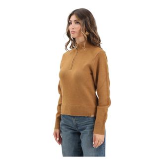 Dickies Ruston Sweater - Dames - Coltruien - Bruin - M - Wol - Truien & Vesten