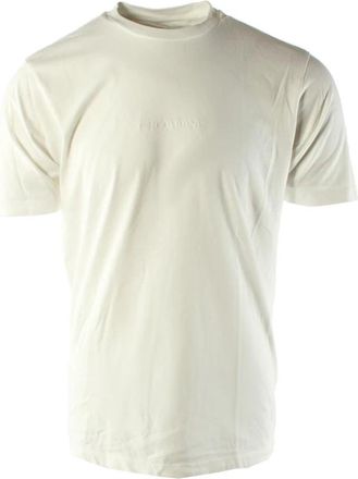 C.P. Company T-Shirt Art - Heren - T-shirts - Wit - 2XL - Tops