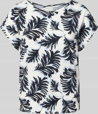 Tom Tailor Regular Fit T-Shirt aus Viskose-Mix in Marine, Gr&ouml;&szlig;e XXXL