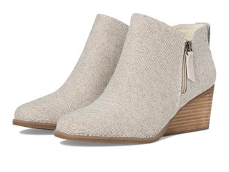 Toms Goldie Womens Boots Natural : 8.5 B - Medium, Leather