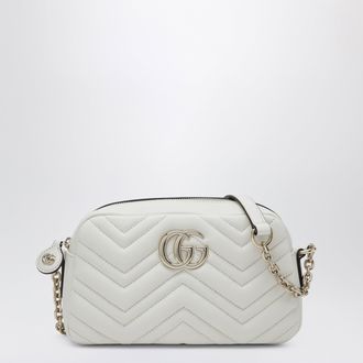 Gucci GG Marmont small white camera bag