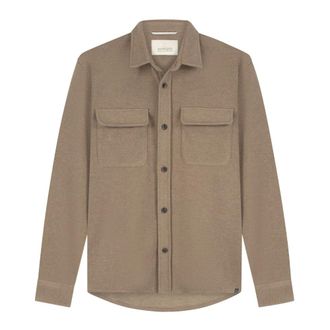 Dstrezzed Dstrezzed - Overshirt - Heren - Overhemden - Beige - Maat: S
