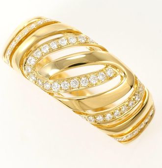 C&A Yellow Gold Yellow Gold (18K) Band Ring (Pre-Owned)