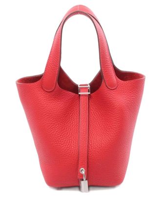 Herm&egrave;s 2024 Picotin Lock PM handbag - Red