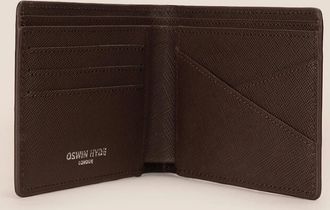 Oswin Hyde Mens Marylebone Brown Bifold Wallet