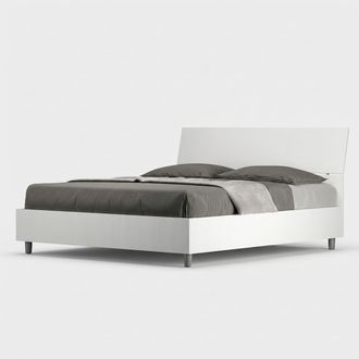 Les Tendances Cama Canap&eacute; Matrimonio 160 X 190 Cm Cabecero Dise&ntilde;o Blanco Demas Nod