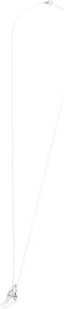 Vivienne Westwood Ernest Lange Hanger Ketting - Dames - Kettingen - Grijs - ONE Size - Nylon - Accessoires