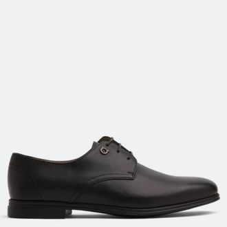 Ferragamo Ferragamo Saddle Leather Derby Shoes, Size 9 EE