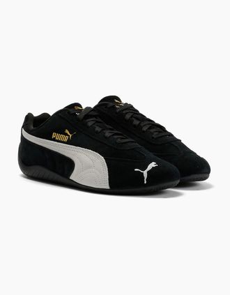Puma Womens Puma Speedcat OG Leather Black/White Trainers - Size: UK 7 / eu 40.5 / us 8