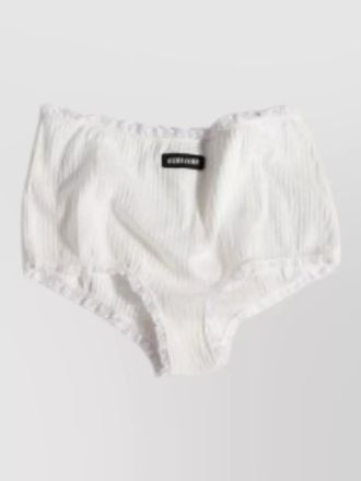 Miu Miu pointelle shorts