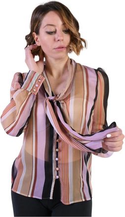 Liu Jo Dames, Blouses & Shirts, Veelkleurig, Maat: S