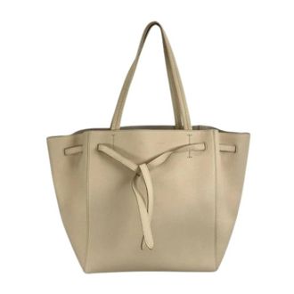 Celine Pre-owned Tote Bags, female, Beige, Size: ONE SIZE Pre-owned Vintage Tote Bag