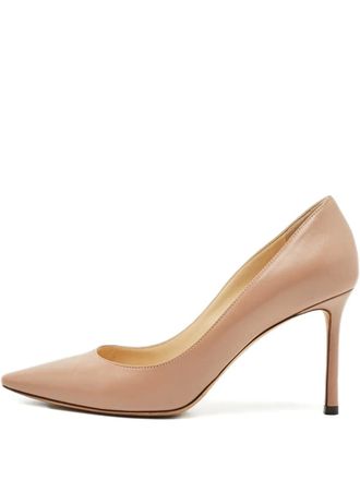 Jimmy Choo London Romy pointed pumps - Neutrals
