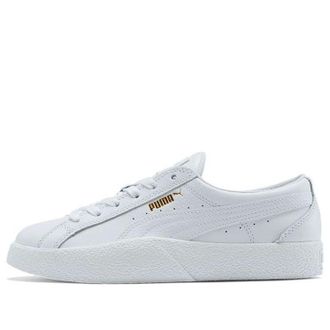 Puma (WMNS) PUMA Love Tumbled Leather White 373649-01