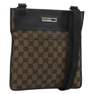 Gucci Borsa a tracolla Vintage in tela Pre-owned - - Pre-owned - Donna - Marrone - ONE SIZE