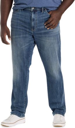 Lucky Brand Big & Tall Athletic Tapered-Fit Jeans in Travis at Nordstrom, Size 42 X 30