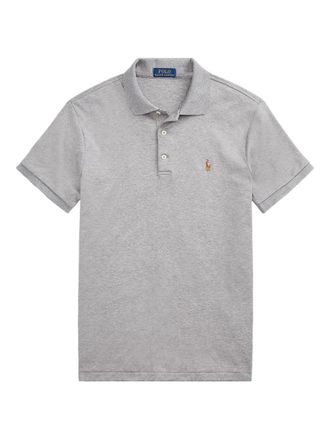 Polo Ralph Lauren logo-embroidered polo shirt - men - Cotton - S - Grey