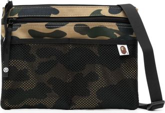 A Bathing Ape camouflage print messenger bag - men - Polyester/Polyester - One Size - Neutrals