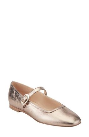 Marc Fisher Garissa Mary Jane Flat in Light Natural at Nordstrom, Size 8.5