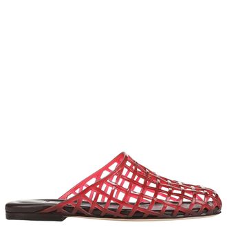 Vince Mules, female, Red, Size: 10 US Barcelona Jelly Sandal