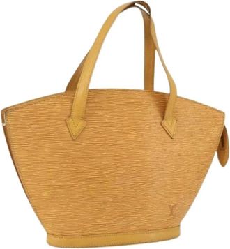 Louis Vuitton Pre-owned Handbags, female, Yellow, Size: ONE SIZE Pre-owned Vintage Handbag