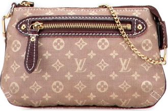 Louis Vuitton Pre-owned Handbags, female, Pink, Size: ONE SIZE Pre-owned Vintage Monogram Pochette Clutch