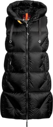 Parajumpers Zuly Hooded Vest - Dames - Jassen - Zwart - Maat: S Zijde