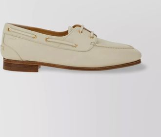 Bally pathy lace detail loafers