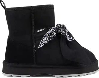 Emu Sharky Mini Bandana Boot - Dames - Winterlaarzen - Zwart - 36 EU - Wol - Schoenen