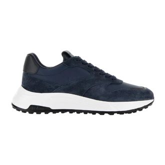 Hogan H580 Sneakers - Heren - Sneakers - Blauw - 40 EU - Katoen - Schoenen