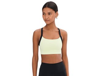 Brooks Luxe Strappy Bra Womens Bra Luminary/Black : LG (36 A-D), Polyester/Spandex