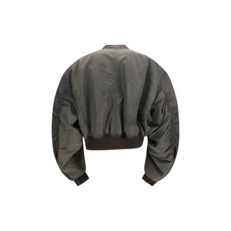 Rick Owens Secchia Bomber Jacket - Gray