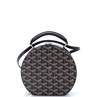 Goyard Alto Hatbox Bag Coated Canvas