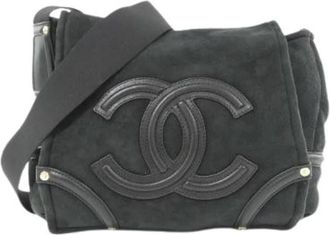 Chanel Pre-owned Shearling Schoudertas - Dames - Vintage Schoudertas - Zwart - ONE Size - Vintage