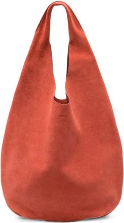 A.P.C. A.p.c., Tassen, Dames, Oranje, ONE Size, Su&egrave;de, Le Neige Tote Bag