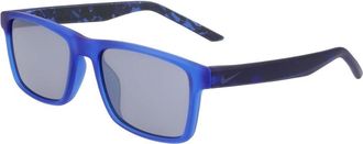 Nike CHEER DZ7380 480 Mens Sunglasses Blue Size 49
