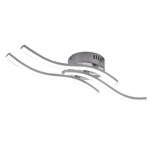 OEM L&aacute;mpara De Techo Wave - Tres Ondas, Luminaria Empotrada, 60 X 14 X 9 Cm