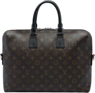 Louis Vuitton Pre-owned Porte Documents Jour - - Pre-owned - Donna - Marrone - ONE SIZE