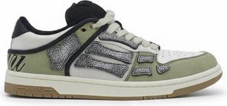 Amiri XL SKEL TOP LOW SNEAKERS Size: 45, colour: GREEN
