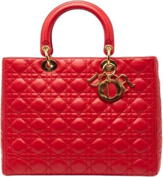 Dior Borsa Lady Pre-owned - - Pre-owned - Donna - Rosso - ONE SIZE