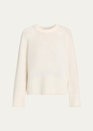 SIMKHAI Curtis Cashmere Crewneck Sweater