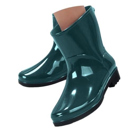 Onsoyours Bottes De Pluie Femme Imperméables Caoutchouc Botte