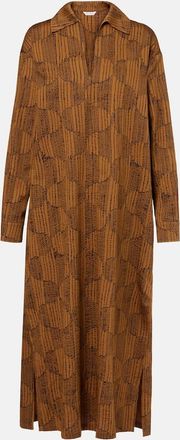 Max Mara Abito lungo Edwige in cotone